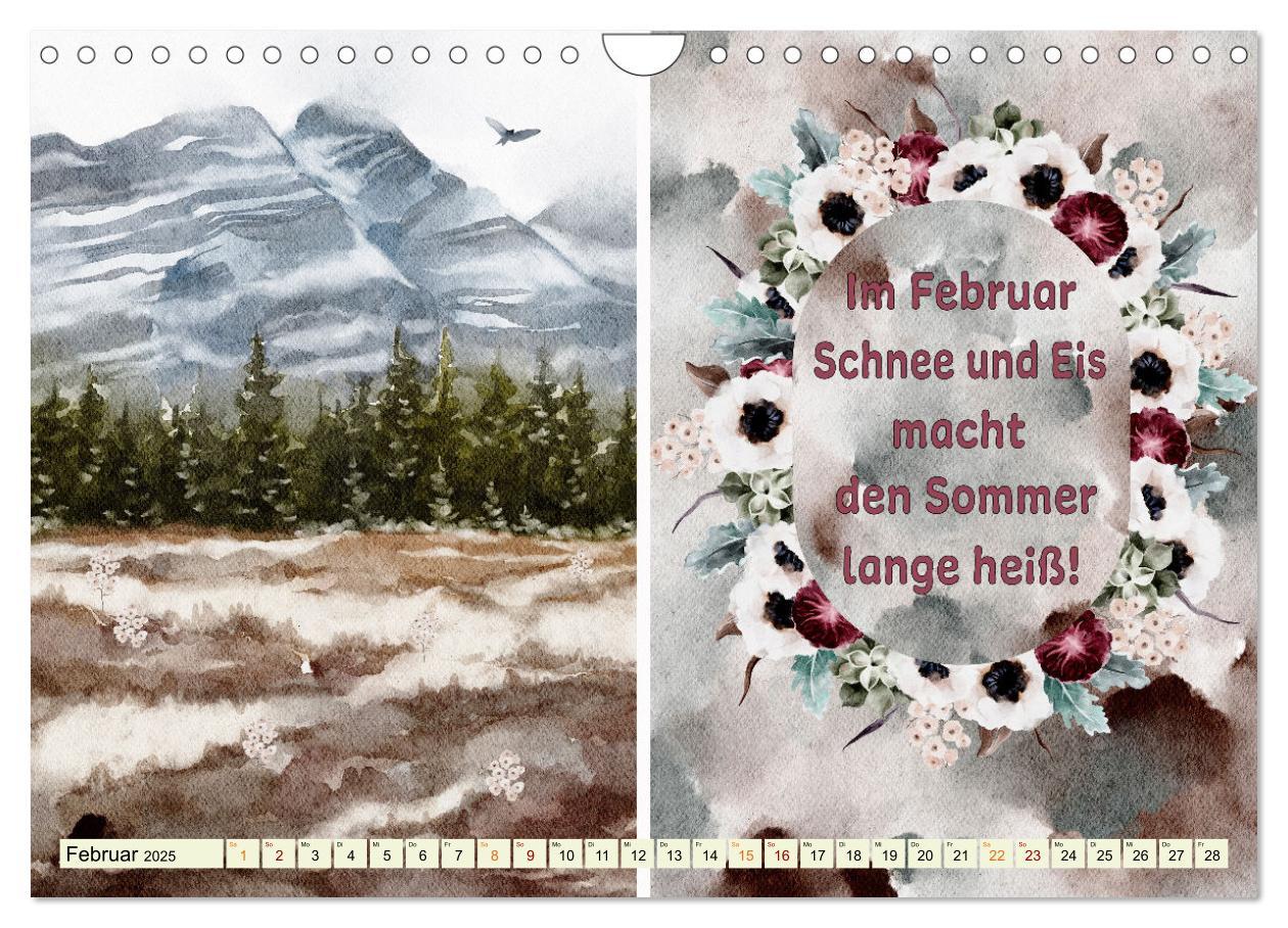 Bild: 9783435080571 | Regeln für das Wetter (Wandkalender 2025 DIN A4 quer), CALVENDO...