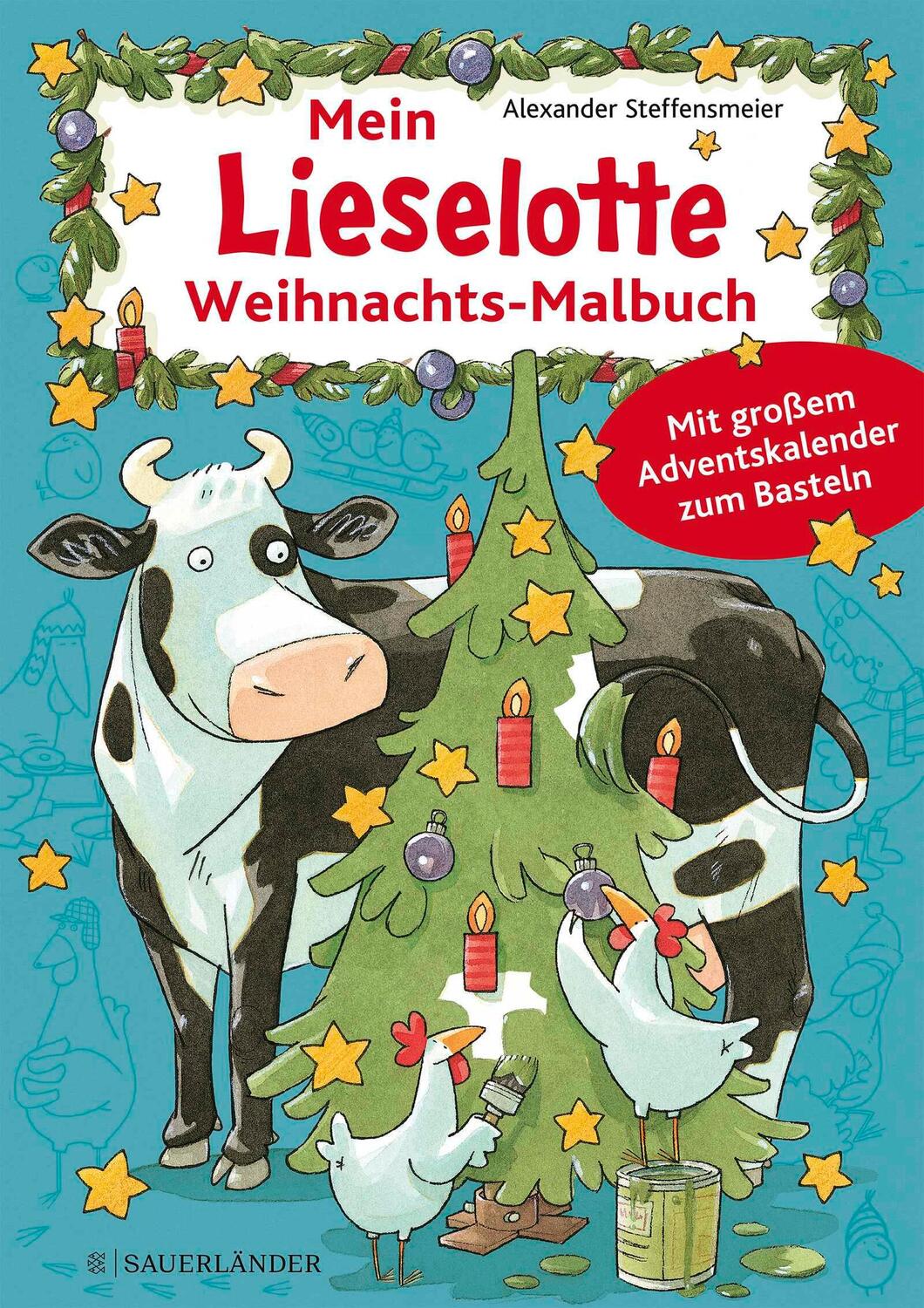 Cover: 9783737372374 | Mein Lieselotte Weihnachts-Malbuch | Alexander Steffensmeier | Buch