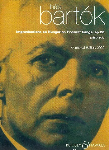 Cover: 9790060011825 | Improvisations On Hungarian Peasant Songs Op.20 | Béla Bartók | Buch