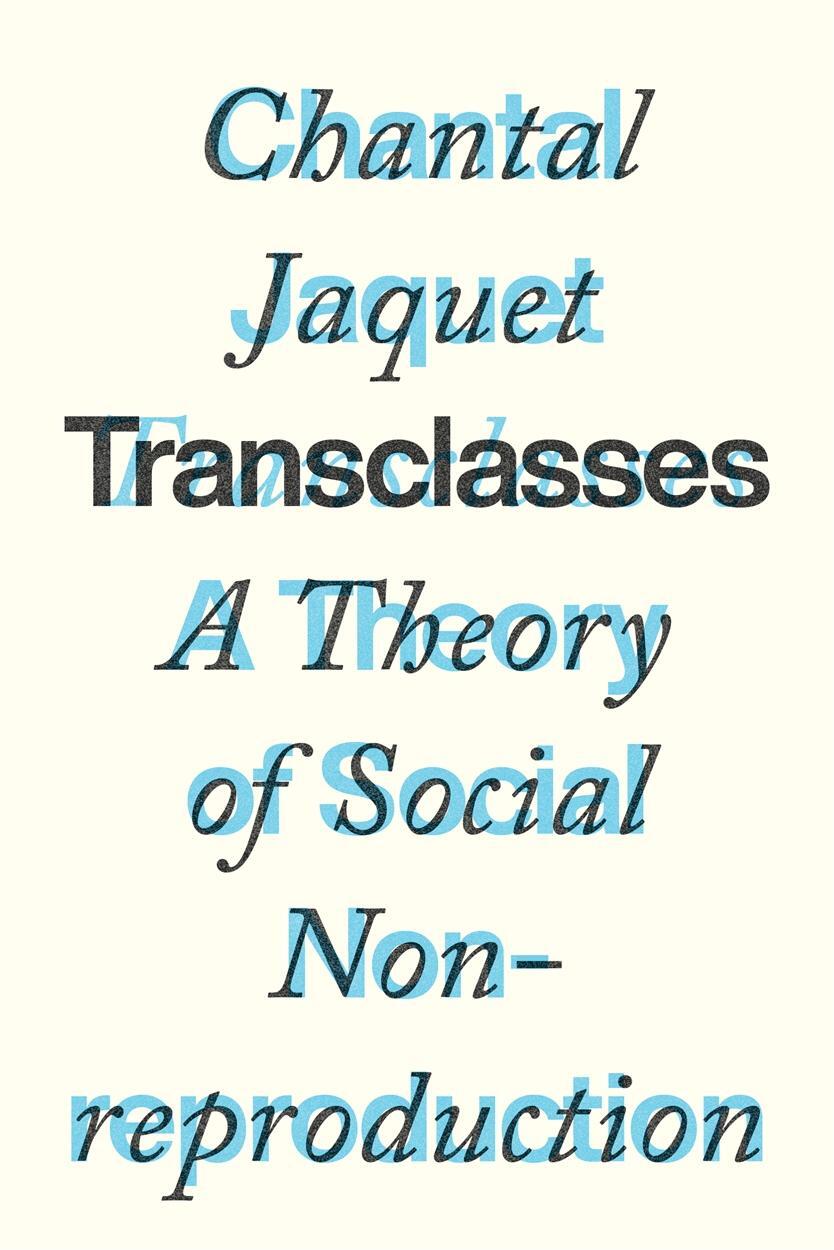 Cover: 9781839768859 | Transclasses | A Theory of Social Non-reproduction | Chantal Jaquet