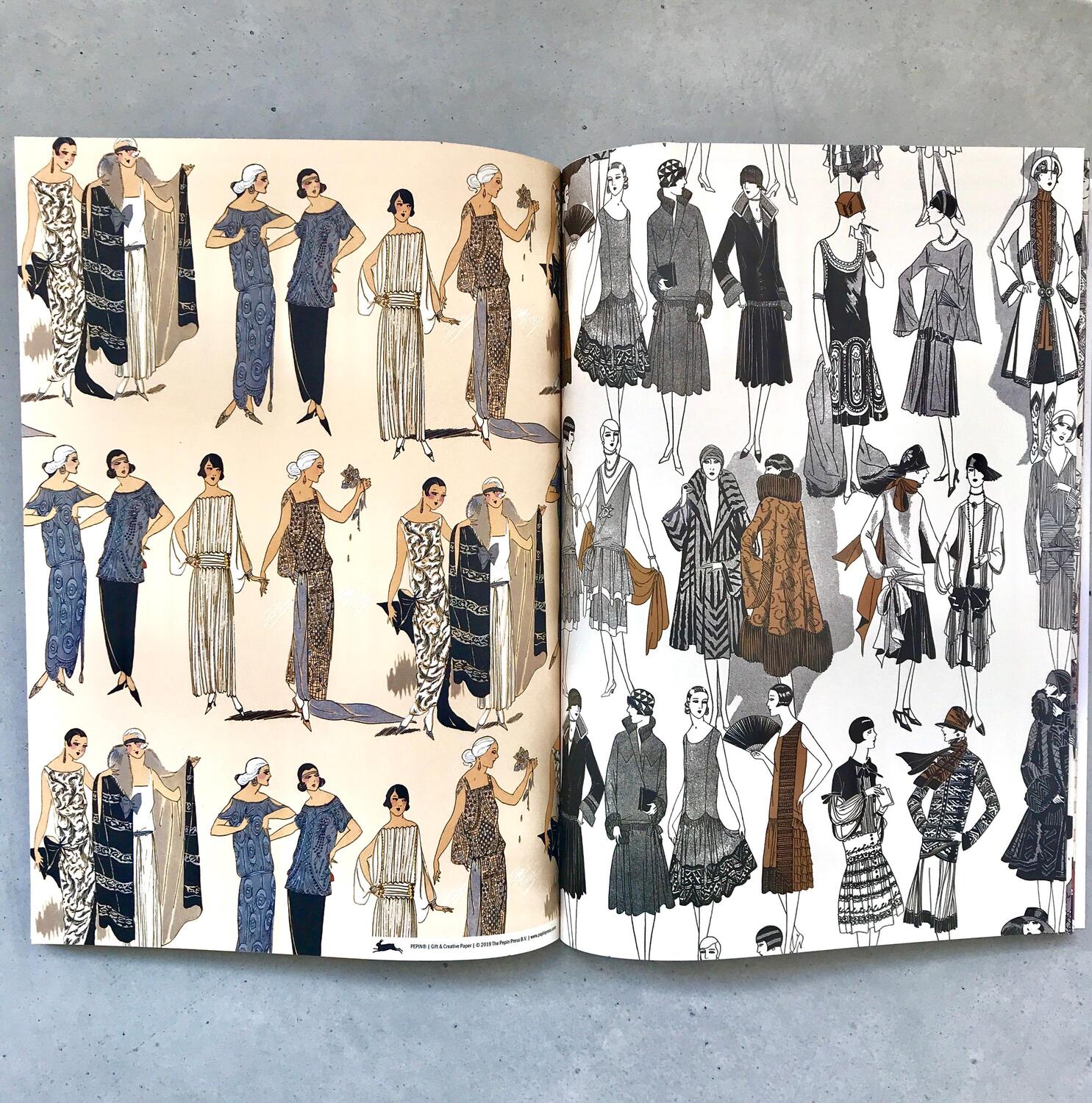 Bild: 9789460091063 | 1920s Fashion | Gift &amp; Creative Paper Book Vol. 93 | Pepin van Roojen
