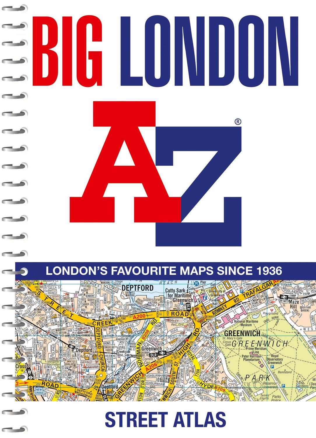 Cover: 9780008663506 | Big London A-Z Street Atlas | A-Z Maps | Taschenbuch | Englisch | 2024