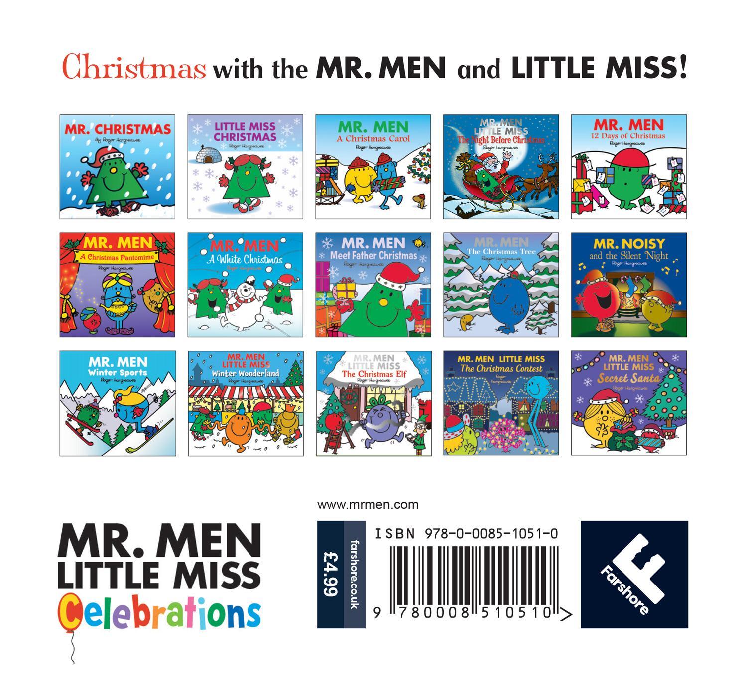 Rückseite: 9780008510510 | Mr. Men Little Miss Secret Santa | Adam Hargreaves | Taschenbuch