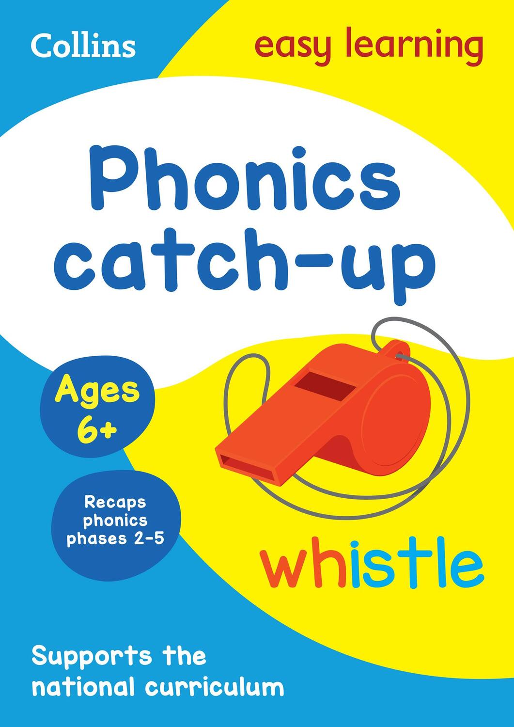 Cover: 9780008617929 | Phonics Catch-up Activity Book Ages 6+ | Ideal for Home Learning