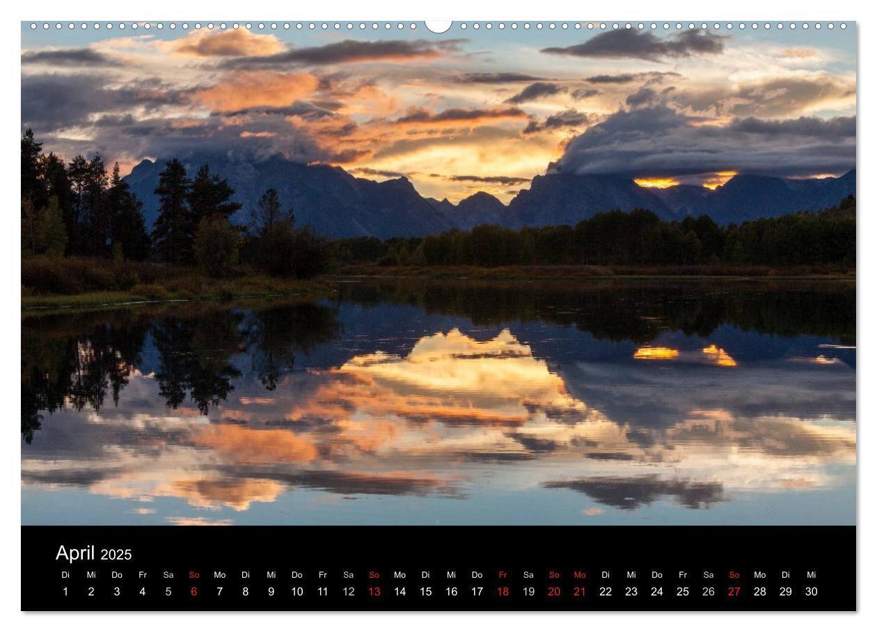 Bild: 9783435718955 | Wyoming &amp; South Dakota (Wandkalender 2025 DIN A2 quer), CALVENDO...