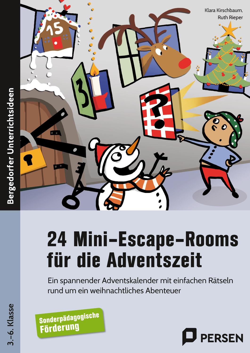 Cover: 9783403210573 | 24 Mini-Escape-Rooms für die Adventszeit - Sopäd | Kirschbaum (u. a.)