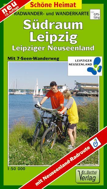 Cover: 9783895910630 | Radwander- und Wanderkarte Südraum Leipzig 1 : 50 000 | (Land-)Karte