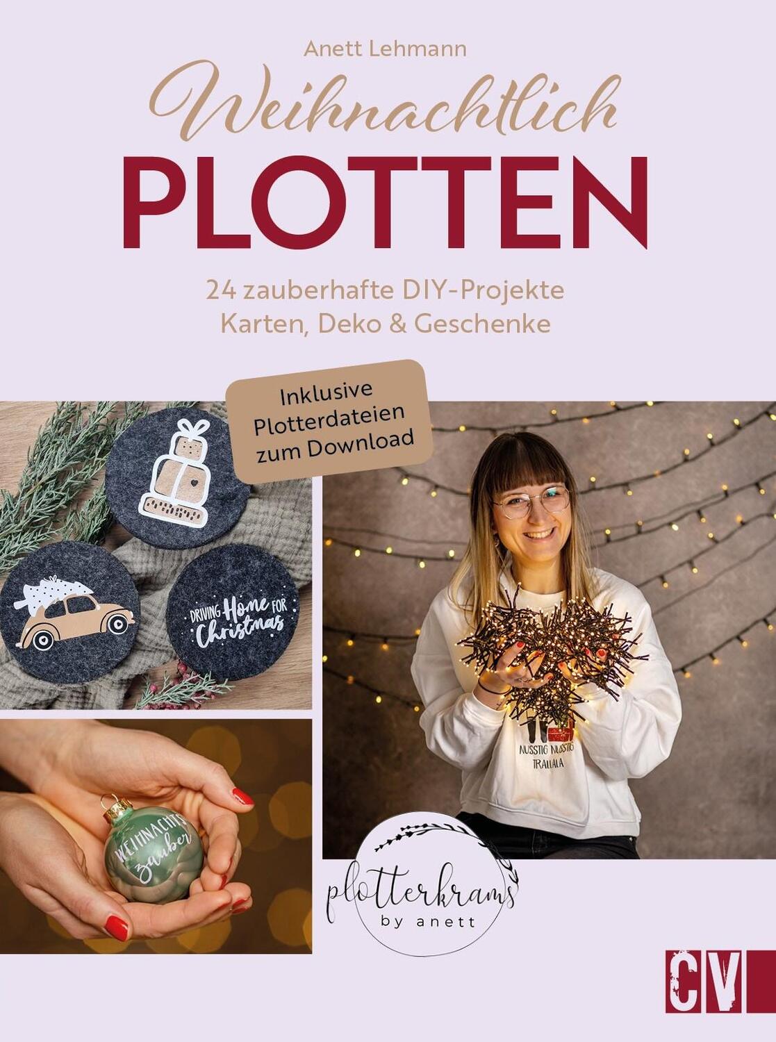Cover: 9783838838755 | Weihnachtlich Plotten | Anett Lehmann | Buch | 128 S. | Deutsch | 2023