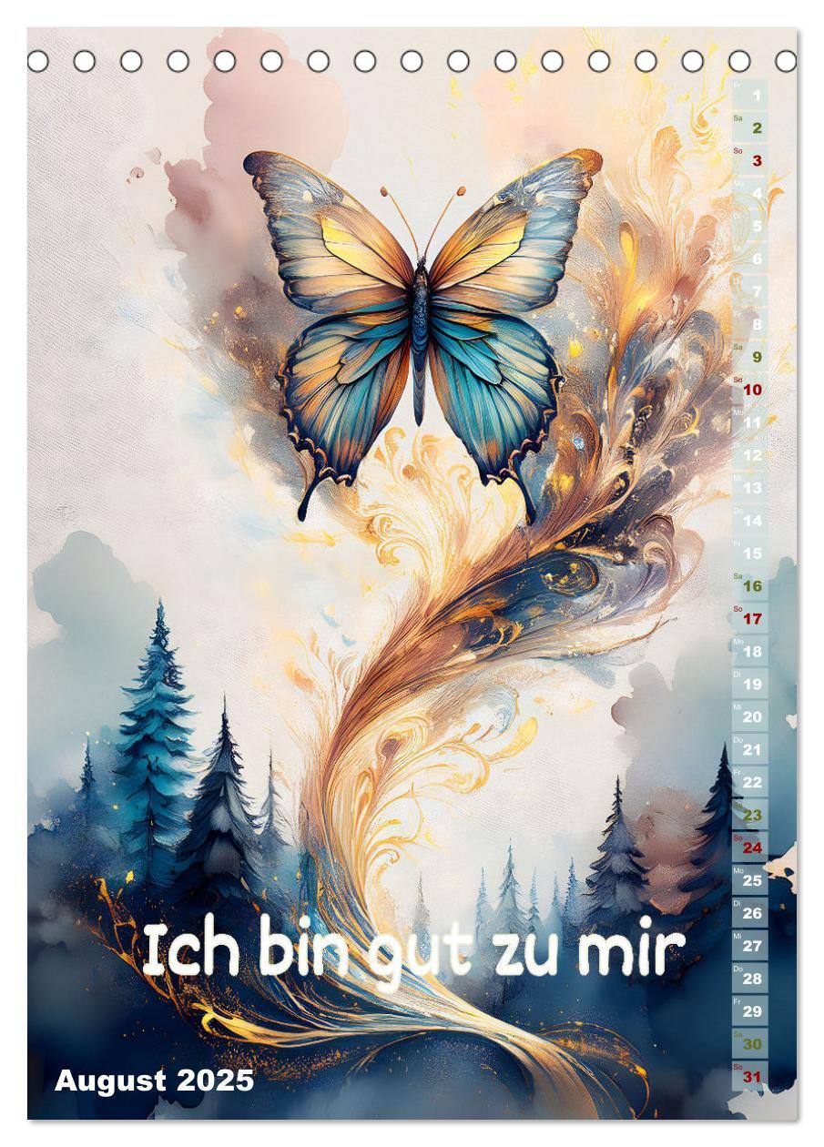 Bild: 9783457164532 | Ich bin stark - Ein tierischer Affirmationskalender (Tischkalender...