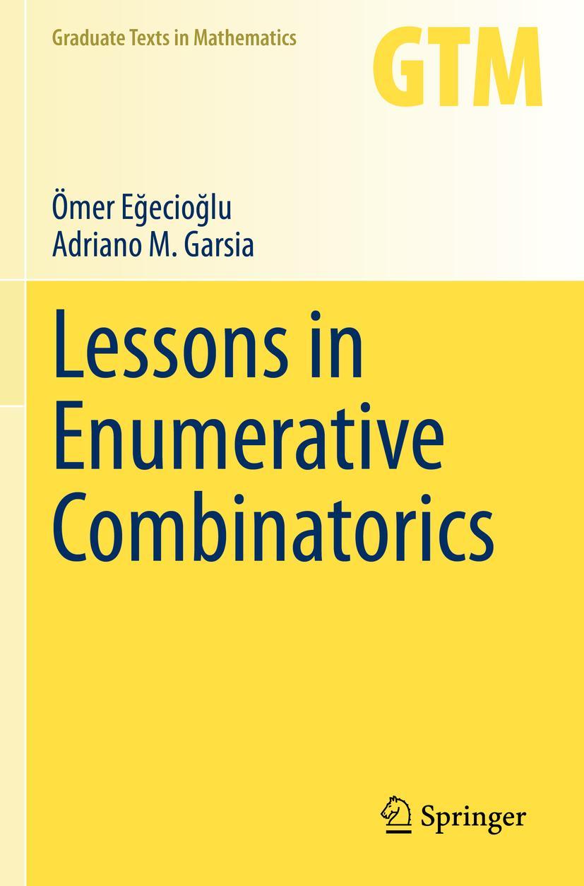 Cover: 9783030712525 | Lessons in Enumerative Combinatorics | Adriano M. Garsia (u. a.) | xvi