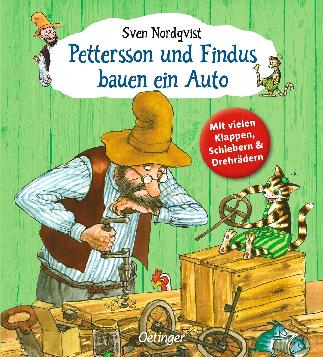 Cover: 9783789115141 | Pettersson und Findus bauen ein Auto | Sven Nordqvist | Buch | 12 S.