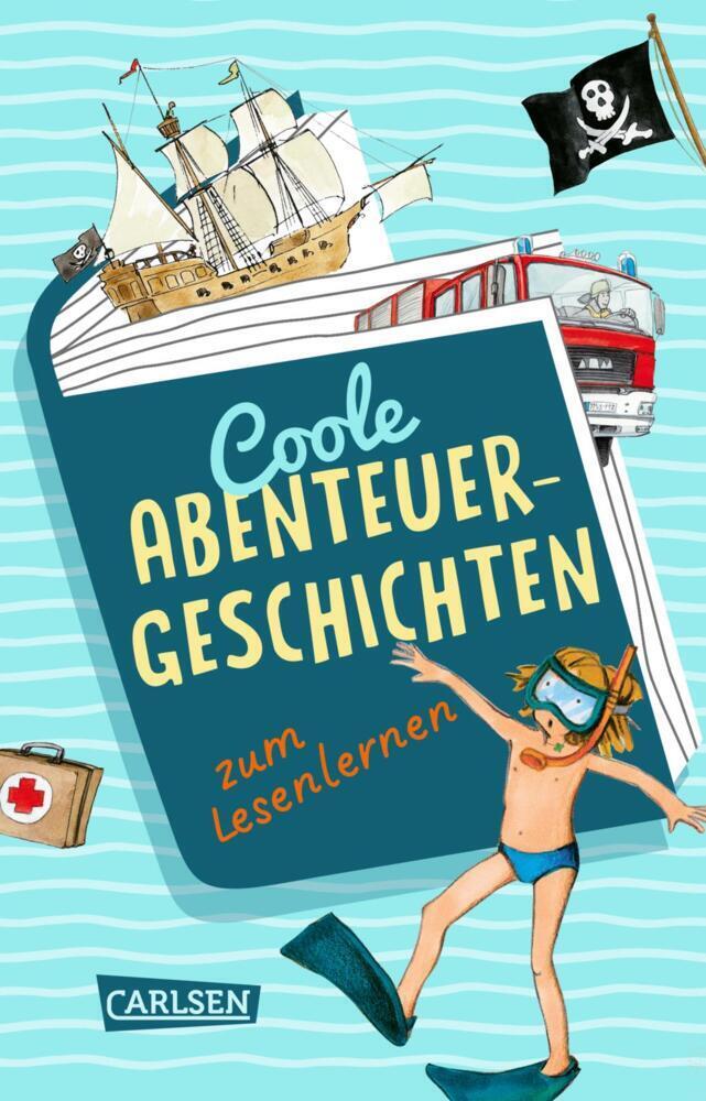 Cover: 9783551320438 | Coole Abenteuer-Geschichten zum Lesenlernen | Sabine Ludwig (u. a.)