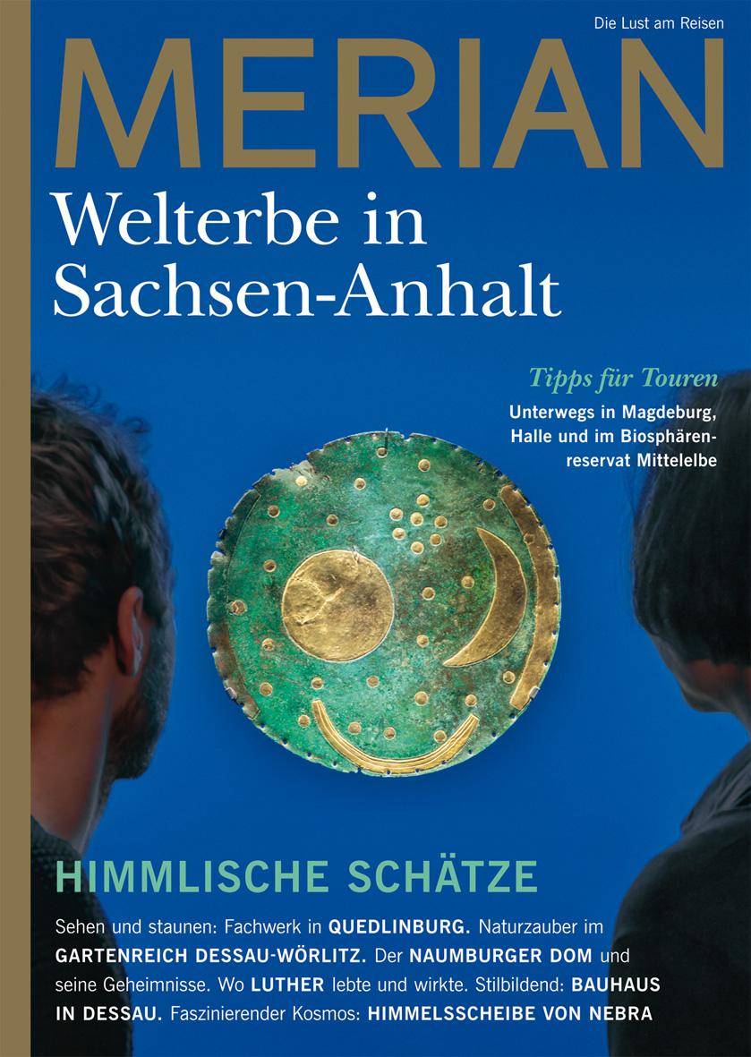 Cover: 9783834233455 | MERIAN Magazin Sachsen-Anhalt - UNESCO Welterbestätten 3/2022 | Falz