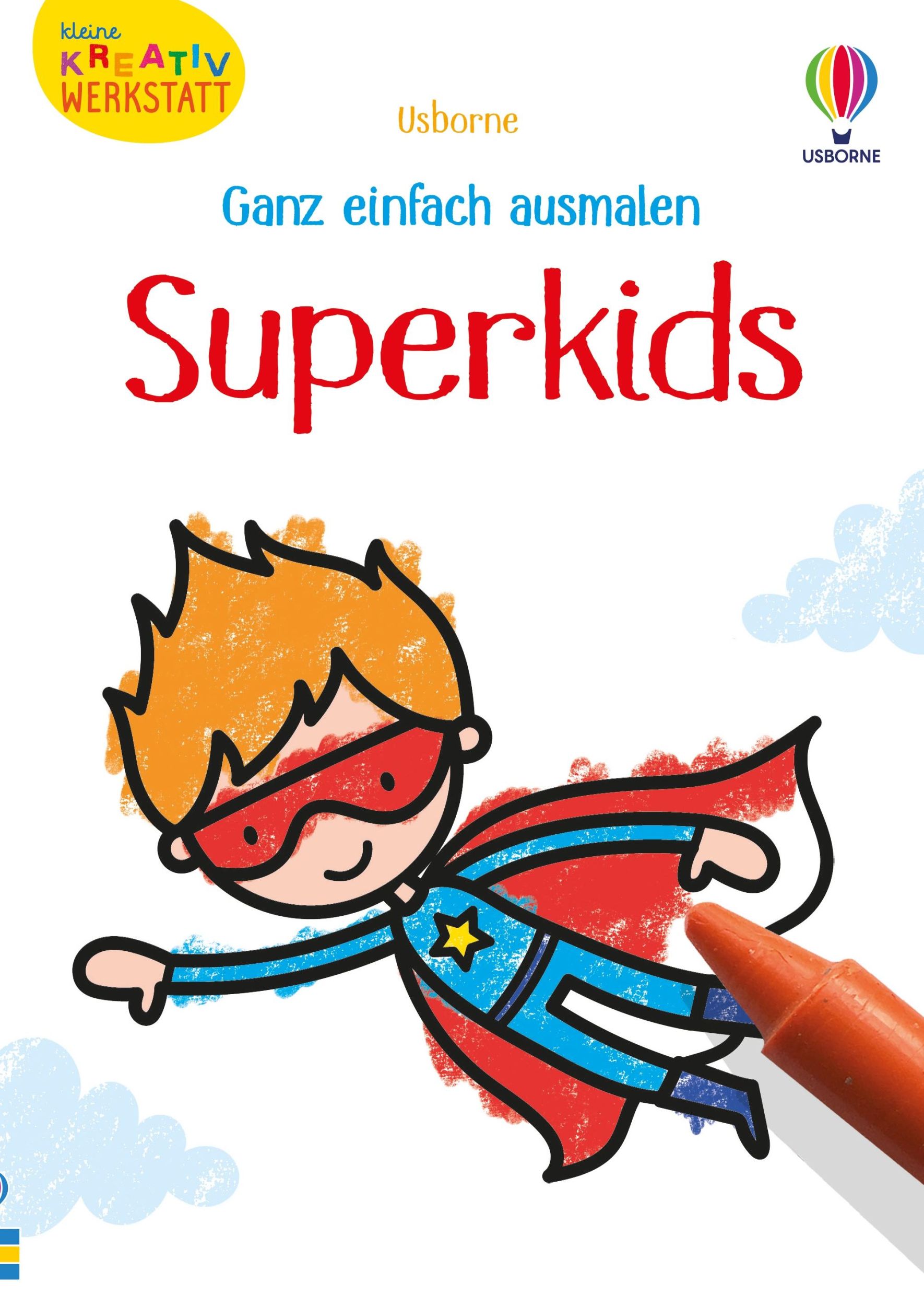 Cover: 9781035700240 | Kleine Kreativ-Werkstatt - Ganz einfach ausmalen: Superkids | Nolan