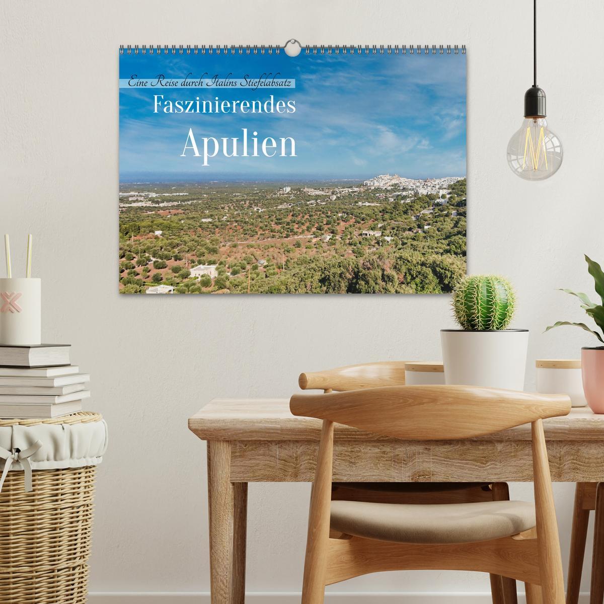 Bild: 9783457216415 | Faszinierendes Apulien (Wandkalender 2025 DIN A3 quer), CALVENDO...