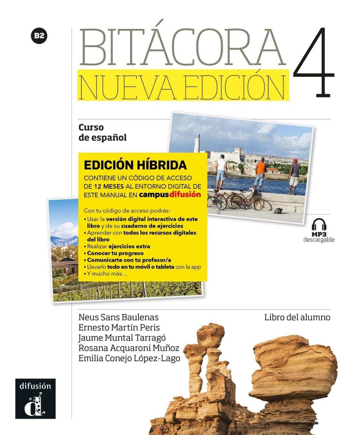 Cover: 9783125158634 | Bitácora nueva edición 4 B2 - Edición híbrida | Taschenbuch | 272 S.