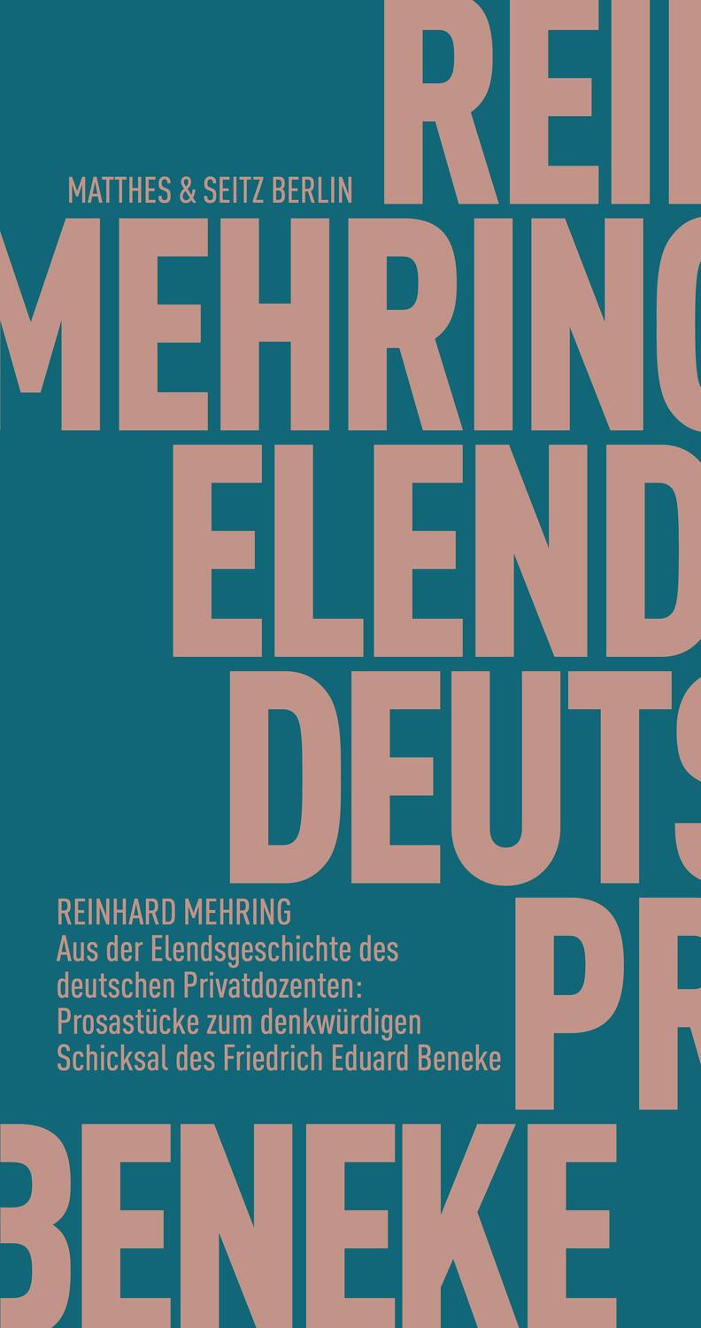 Cover: 9783751805445 | Aus der Elendsgeschichte des deutschen Privatdozenten: Prosastücke...