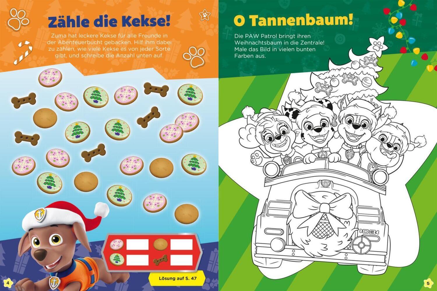 Bild: 9783845121659 | PAW Patrol Kindergartenheft: Weihnachten - Mein Mitmach-Spaß | Buch