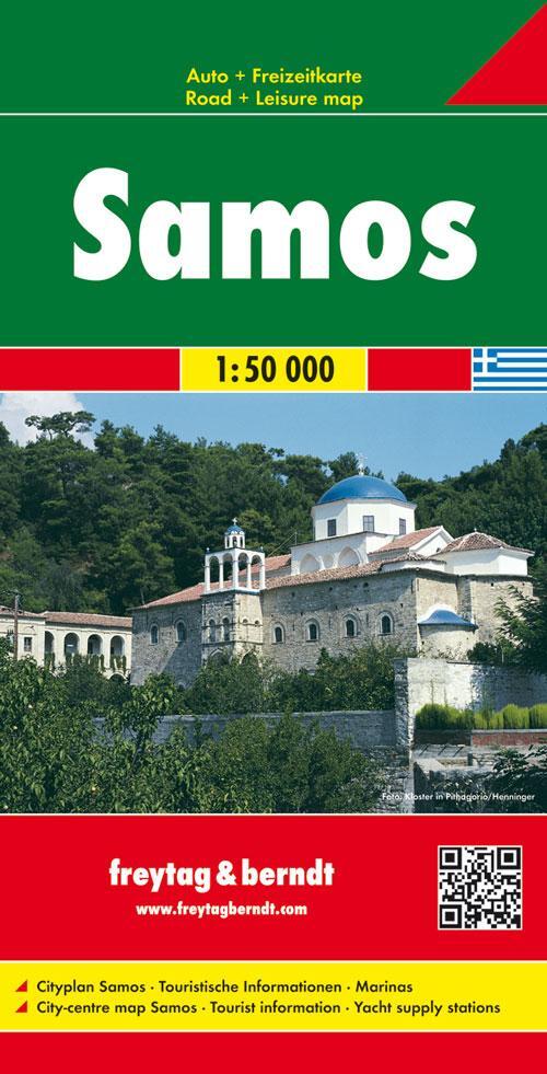 Cover: 9783850845861 | Samos 1 : 50 000 | Freytag-Berndt und Artaria KG | (Land-)Karte | 2011