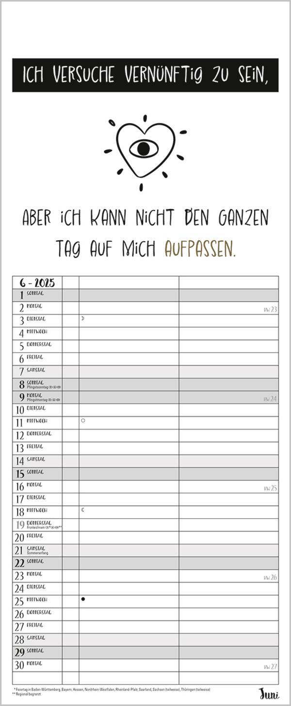 Bild: 9783731877141 | My Timer Visual Words 2025 | Verlag Korsch | Kalender | Spiralbindung