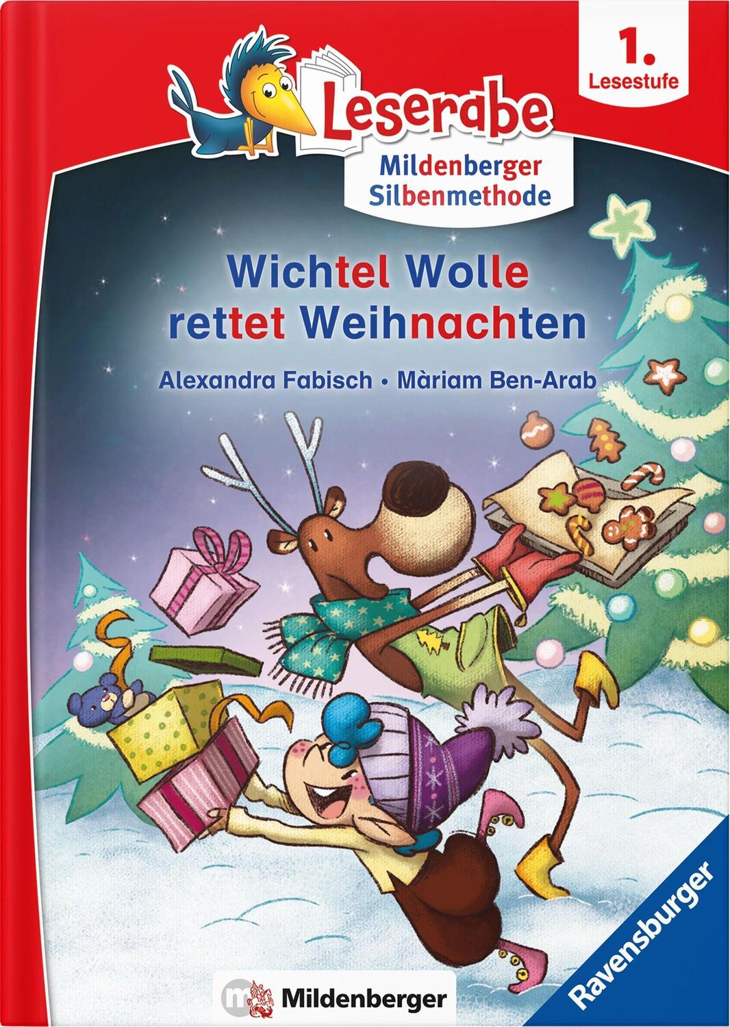 Cover: 9783619146321 | Leserabe - Wichtel Wolle rettet Weihnachten | Lesestufe 1 | Buch