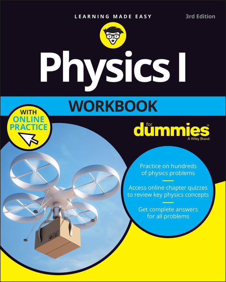 Cover: 9781119716471 | Physics I Workbook For Dummies with Online Practice | Dummies | Buch