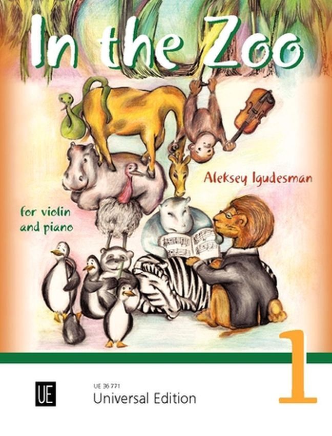 Cover: 9790008087622 | In the Zoo Band 1 | 10 easy pieces inspired by animals in the zoo