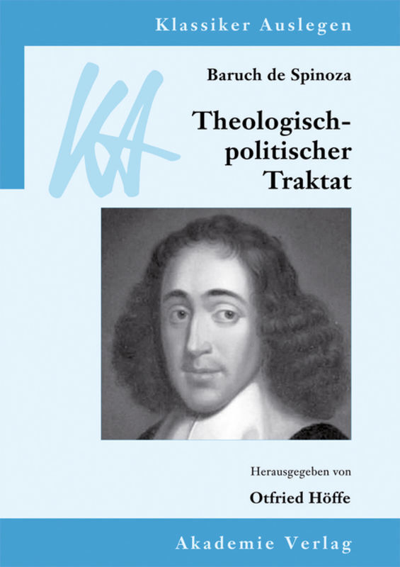 Cover: 9783050060705 | Spinoza: Theologisch-politischer Traktat | Otfried Höffe | Buch | IX