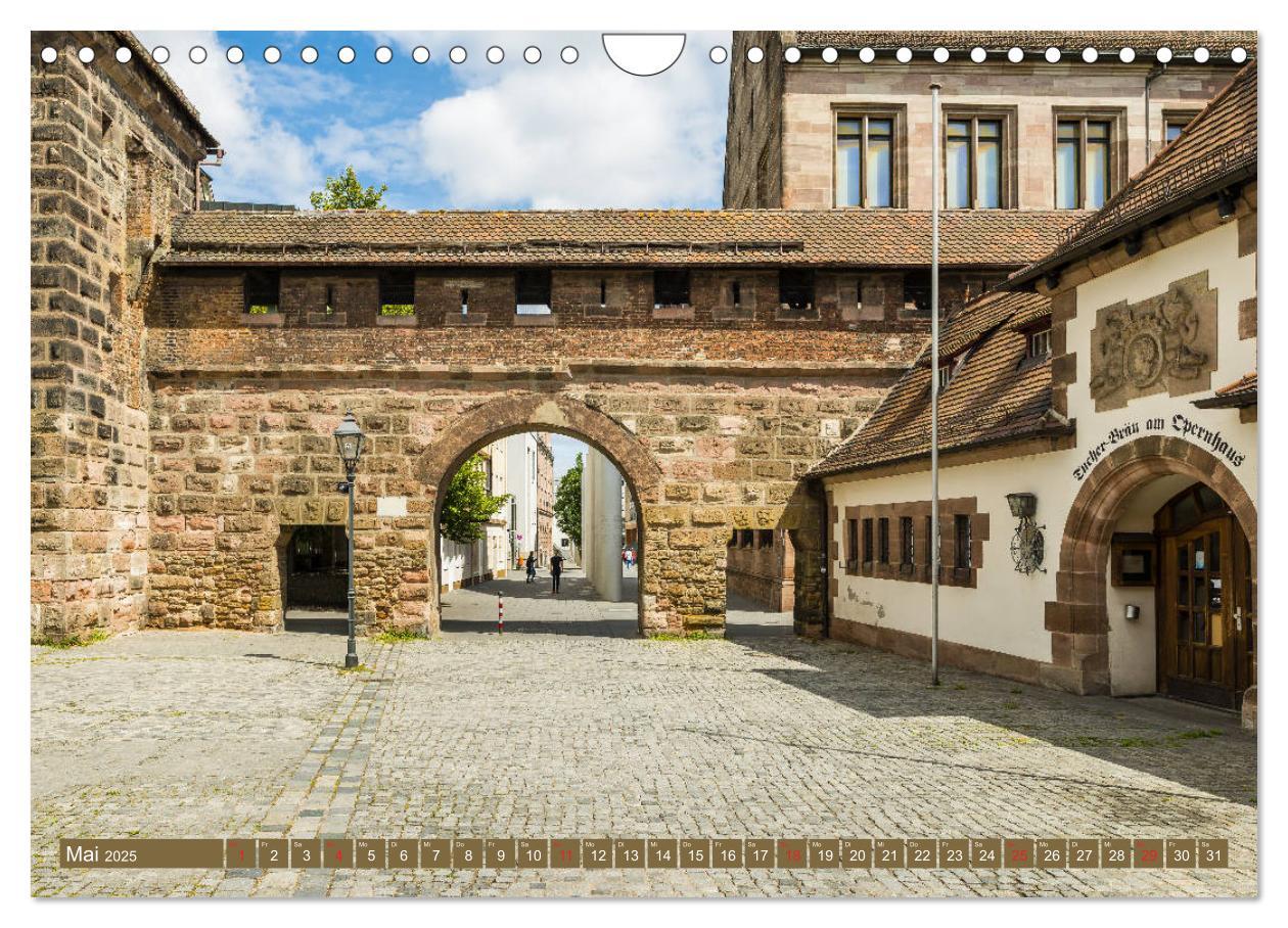 Bild: 9783435299683 | Nürnberg - Historische Altstadt (Wandkalender 2025 DIN A4 quer),...