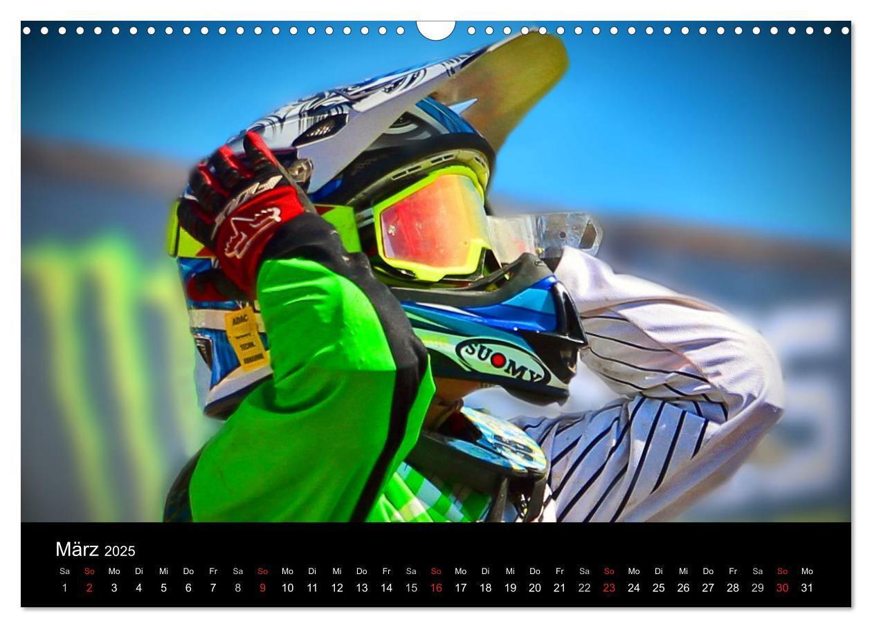 Bild: 9783435517527 | Motocross Kalender - Emotionen auf 2 Rädern (Wandkalender 2025 DIN...