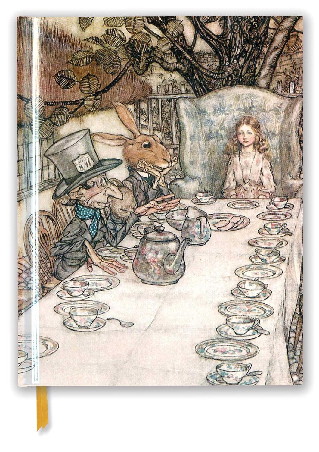 Cover: 9781787550735 | Rackham: Alice in Wonderland Tea Party (Blank Sketch Book) | Buch