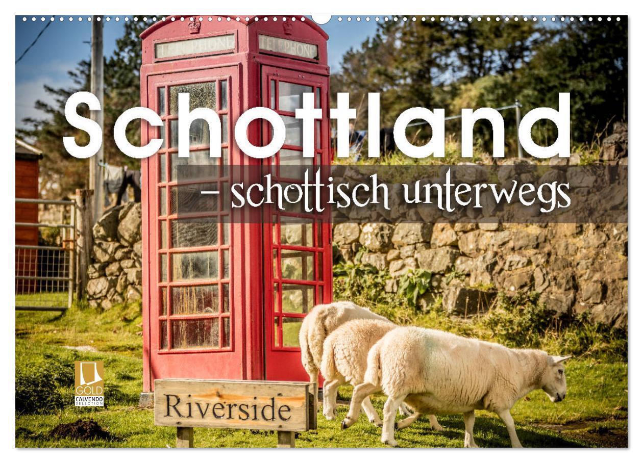 Cover: 9783383185120 | Schottland ¿ schottisch unterwegs (Wandkalender 2024 DIN A2 quer),...