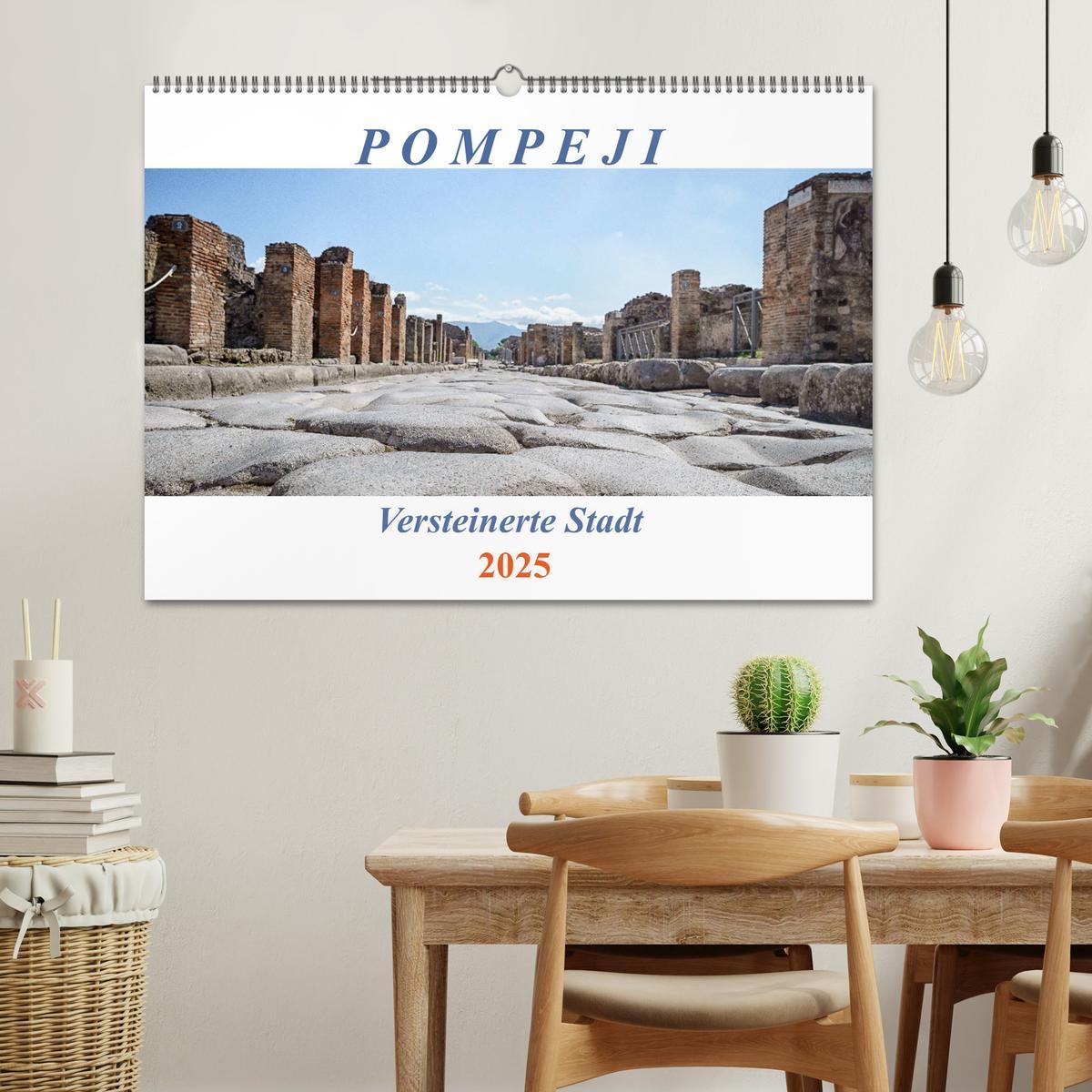 Bild: 9783435275083 | Versteinerte Stadt Pompeji (Wandkalender 2025 DIN A2 quer),...