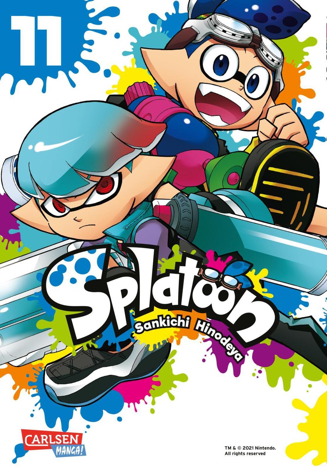 Cover: 9783551793874 | Splatoon 11 | Das Nintendo-Game als Manga! Ideal für Kinder und Gamer!