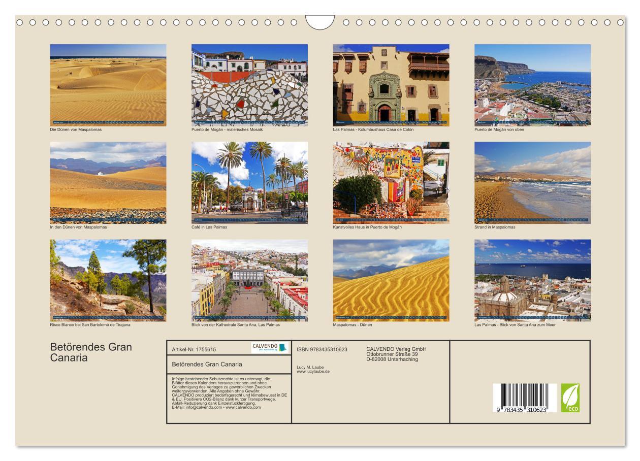 Bild: 9783435310623 | Betörendes Gran Canaria (Wandkalender 2025 DIN A3 quer), CALVENDO...