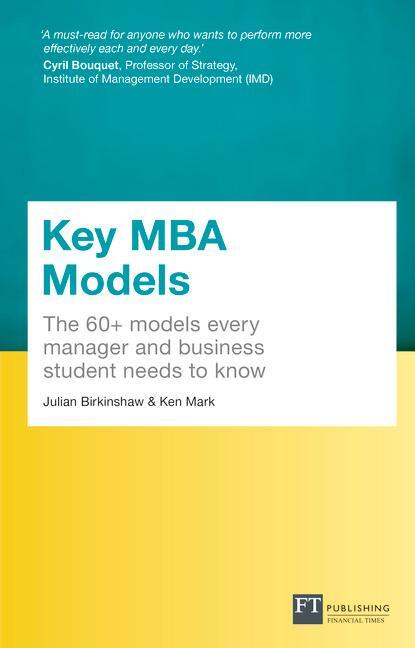 Cover: 9781292081755 | Key MBA Models, Travel Edition | Julian Birkinshaw (u. a.) | Buch
