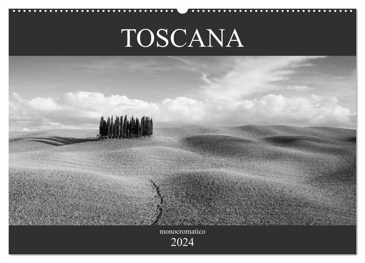 Cover: 9783675689374 | Toscana - monocromatico (Wandkalender 2024 DIN A2 quer), CALVENDO...