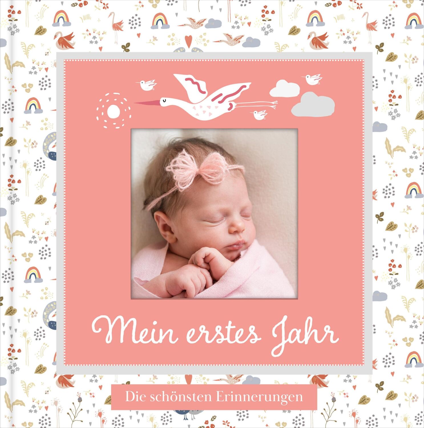 Cover: 9783985950348 | Babyalbum mit Fensterausschnitt für das 1. Lebensjahr zum Eintragen...