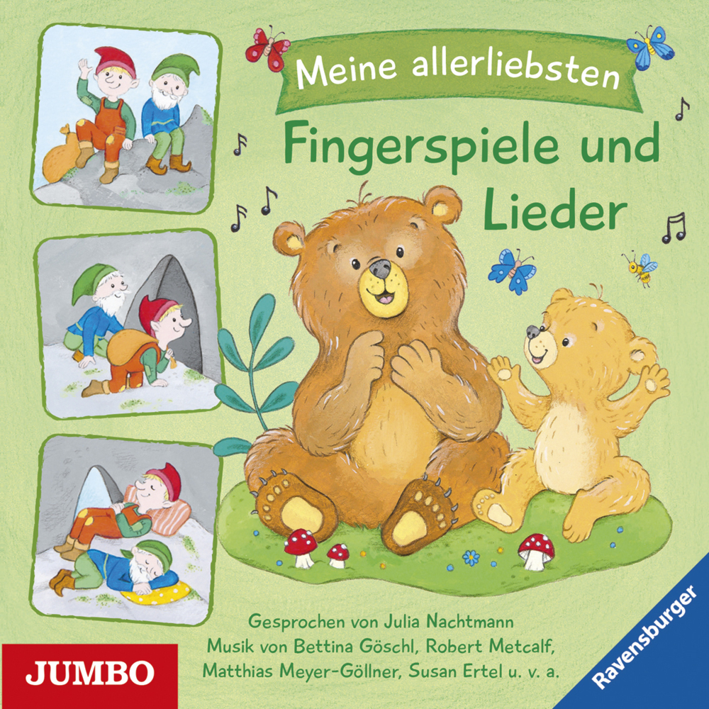 Cover: 9783833743146 | Meine allerliebsten Fingerspiele und Lieder, Audio-CD | Göschl | CD