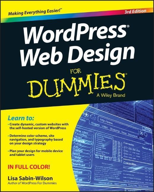 Cover: 9781119088646 | WordPress Web Design For Dummies | Lisa Sabin-Wilson | Taschenbuch