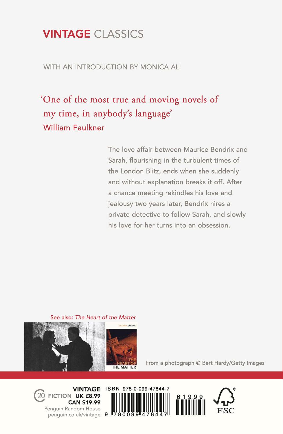 Rückseite: 9780099478447 | The End of the Affair | Graham Greene | Taschenbuch | Vintage Classics