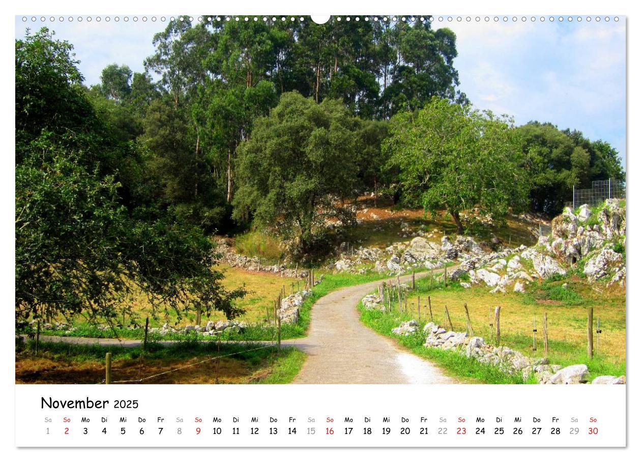 Bild: 9783435635726 | Camino del norte - Küstenweg (Wandkalender 2025 DIN A2 quer),...