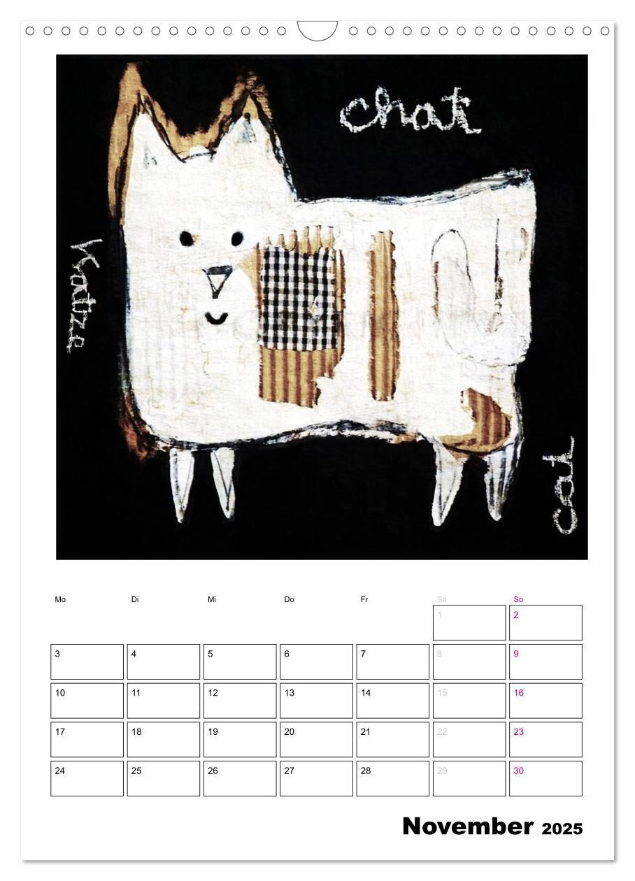 Bild: 9783457086827 | little pets (Wandkalender 2025 DIN A3 hoch), CALVENDO Monatskalender