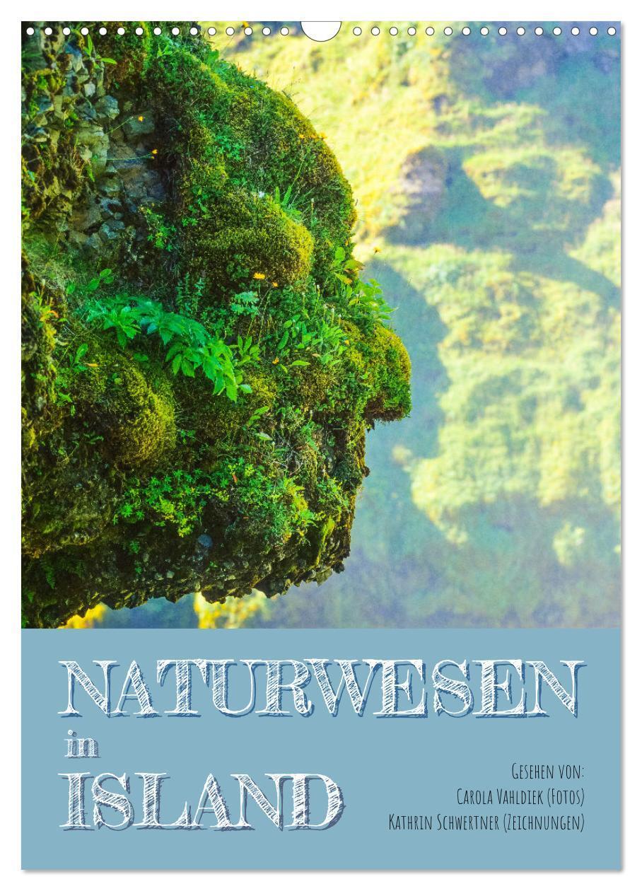 Cover: 9783435913480 | Naturwesen in Island (Wandkalender 2025 DIN A3 hoch), CALVENDO...