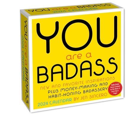 Cover: 9781524880453 | You Are a Badass 2024 Day-To-Day Calendar | Jen Sincero | Kalender