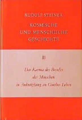 Cover: 9783727417207 | Das Karma des Berufes des Menschen in Anknüpfung an Goethes Leben