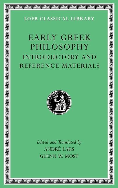 Cover: 9780674996540 | Early Greek Philosophy | Introductory and Reference Materials | Buch