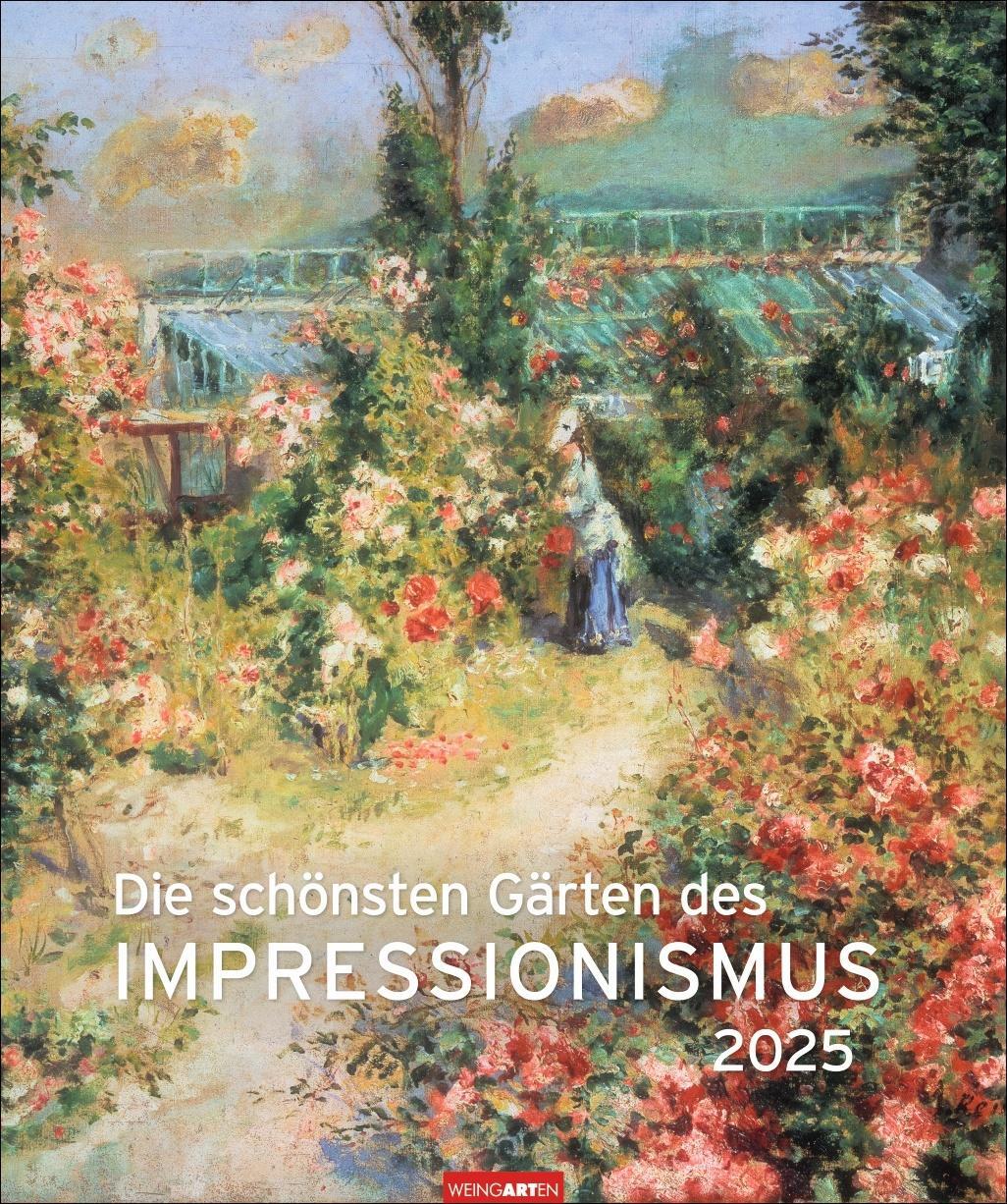 Cover: 9783839900819 | Die schönsten Gärten des Impressionismus Edition Kalender 2025 | 14 S.