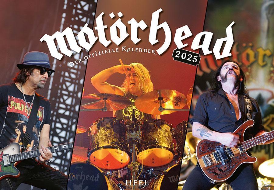 Cover: 9783966648264 | Motörhead Kalender 2025 | Pep Bonet | Kalender | 14 S. | Deutsch