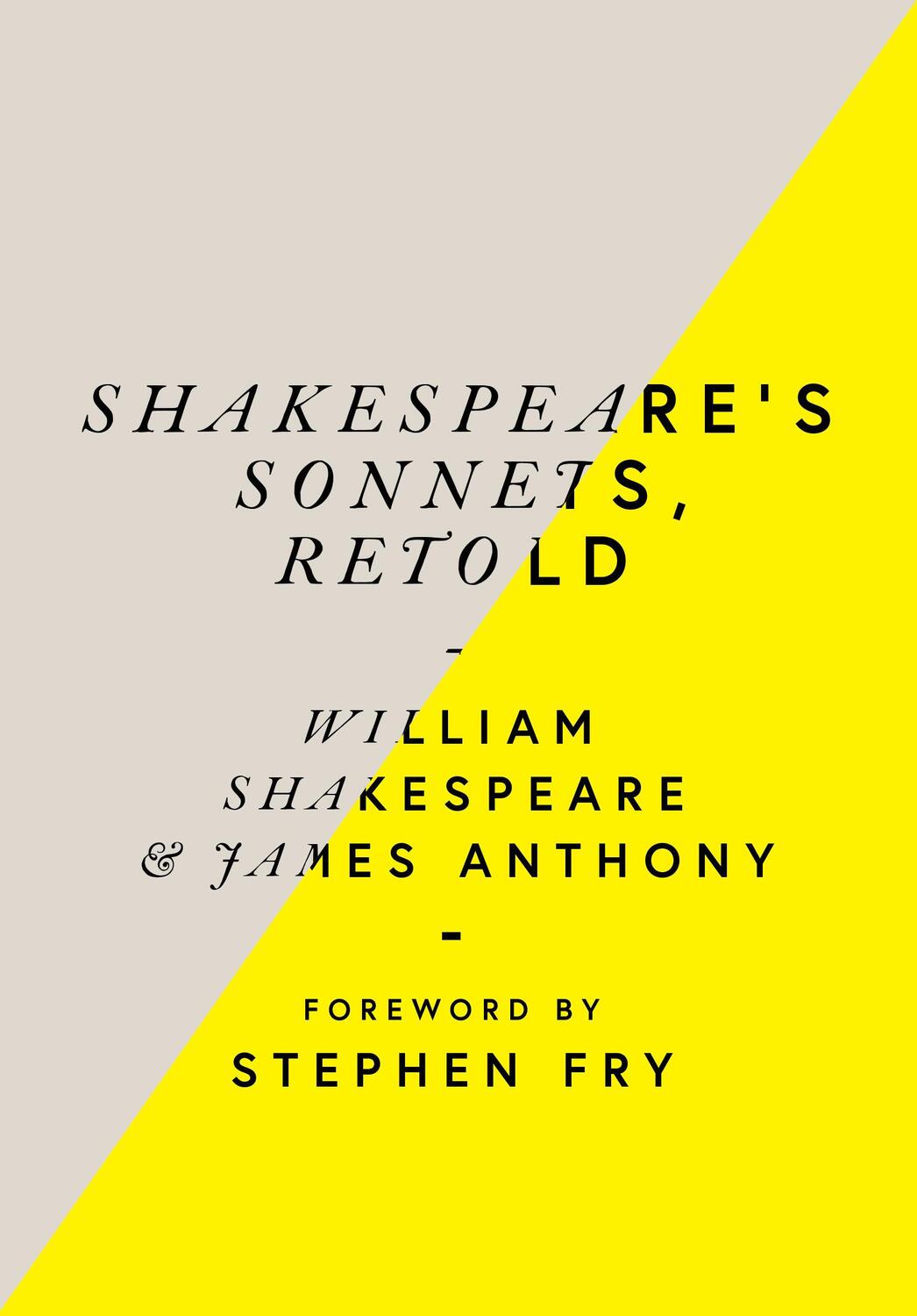 Cover: 9780753553138 | Shakespeare's Sonnets, Retold | Classic Love Poems with a Modern Twist